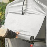 SoBuy Refugio Garaje para Bicicletas Carpas al Aire Libre en Color Plateado 159 x 219 x 165cm KLS11-L ES - details 1