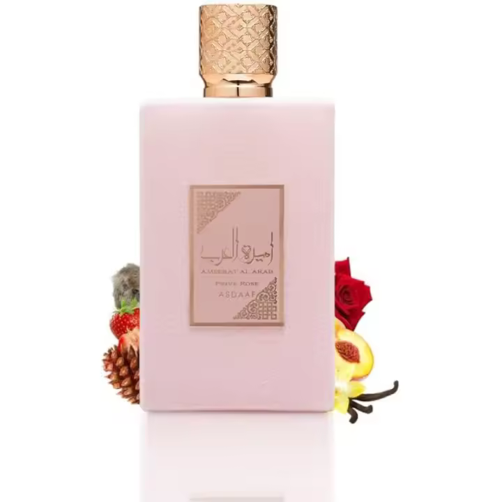 perfume original, Eau de parfum Ameerat Al Arab privé rose 100ml - Asdaaf - Fragancia Oriental de Lujo y Sofisticación - 1