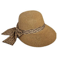 Kebedo Moda Sombrero de Paja para Mujer Pamela de Playa Protección UV, Sombreros de Verano Comodidad y Estilo Al Aire Libre - details 5