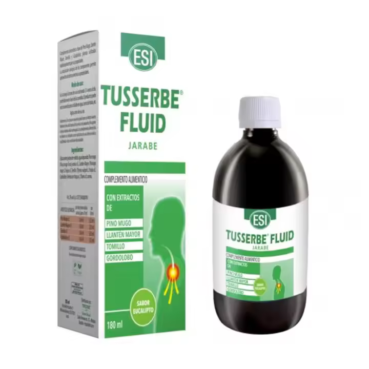 ESI Jarabe Tusserbe Fluid 180ml - Alivia la Tos - 1