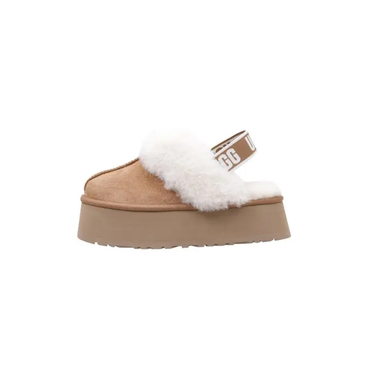 UGG FUNKETTE  Zueco Plataforma Mujer Cuero - 1