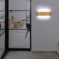 Lámpara De Pared LED 12W Para Interior En Oro/Café Luz Moderna Con Iluminación Versátil Para Cocina Comedor Dormitorio Estudio Baño Instalación En La Pared - details 3