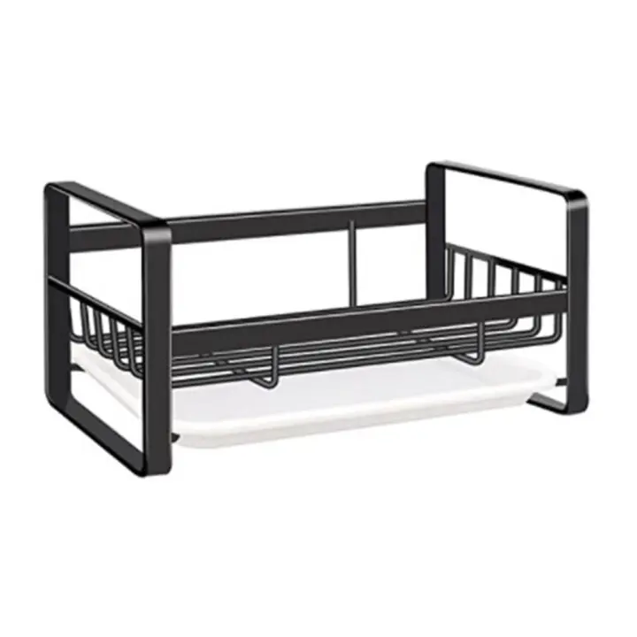 Soporte Para Esponja Y Detergente En Acero Inoxidable Organizador De Cocina Drenaje Racks Y Almacenamiento Ecológico Para Esterilla De Lavabo - 1