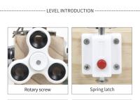 Cubo De Juguete Para Niños Madera Fidget Montessori Educativo Viaje Juguetes Sensoriales Tablero De Ocupaciones Básicas De La Vida - details 1