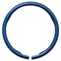 Cubierta De Volante Universal Tamaño 36-38cm Antideslizante D-Shaped Transpirable Protector De Accesorios Para Coche - details 8
