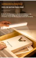 Lámpara De Armario LED Recargable Con Sensor De Movimiento PIR Para Iluminación De Armario Dormitorio Pasillo Escalera Barra - details 6