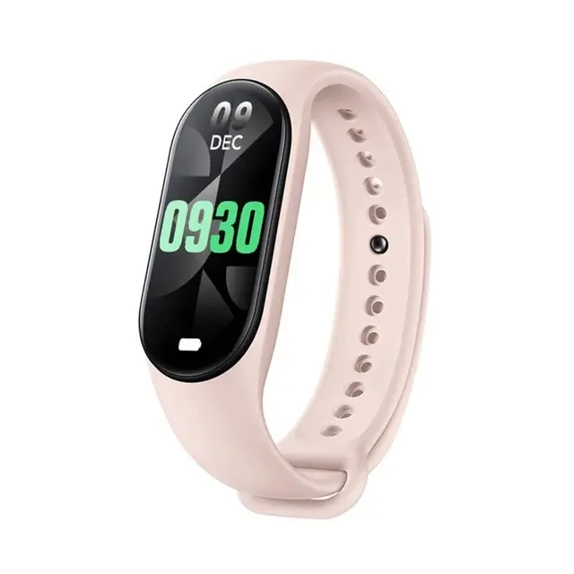 Reloj inteligente M8 para hombre y mujer,  Smartband MI8 accesorio de pulsera resistente al agua con control del ritmo cardíaco, oxígeno en sangre y sueño, compatible con IOS y Android. - 1