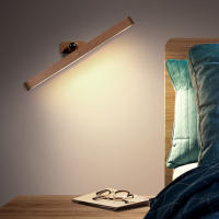 Lámpara De Pared Sin Cable Con Espejo Y Luz LED Ajustable Iluminación De Lectura Diseño Moderno Para Dormitorio Y Sala - details 4