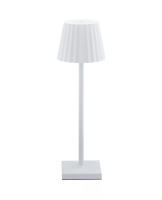 Lámpara de mesa CLUB BEL AIR HOME LED 3.5W y carga USB para exteriores y terrazas de restaurantes (BLANCO Y NEGRO) - details 1