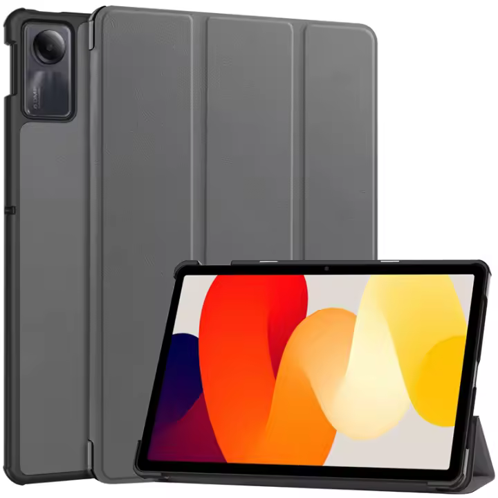 Funda De Cuero PU Para Xiaomi Redmi Pad SE 11 Pulgadas 2023 Con Soporte Magnético Y Despertar Automático Protección Completa - 1