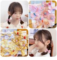 10pcs Accesorios Para El Cabello Para Niñas Lacos Aesthetic Bandas Elásticas Infantiles Headbands Lindas Multifuncionales Para Exterior Floral - details 1