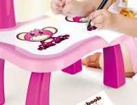 Mesa De Dibujo Proyectora Para Niños Juguete Educativo Tablero De Aprendizaje Con Conjunto De Pintura Juguetes Para Niños - details 9