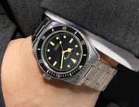 Reloj De Pulsera Para Hombre CADISEN Lujo 38mm Diver Vintage Automático Negocios NH35 Mecánico Cristal De Zafiro 20 Bar Reloj Retro - details 16