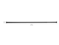 Barra de Cortina Amazonbasics, Tensión Ajustable, Interior y Exterior, 137 a 229 Cm, Negro - details 4