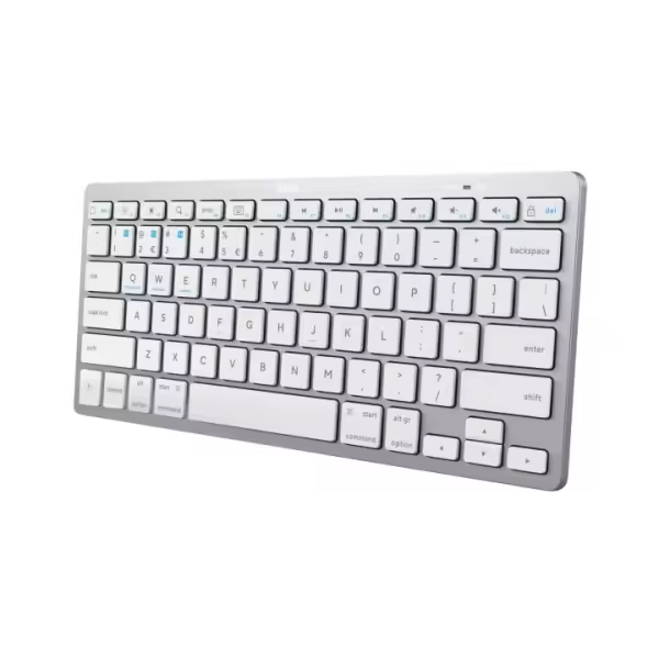 Trust mini teclado ultrafino inalambrico - conectividad bluetooth 4.0 - idioma español - color gris - 1