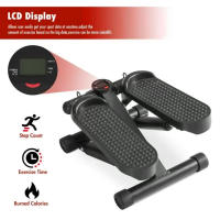 Stepper de Fitness para Entrenamiento en Casa | Stepper de Bajo Impacto con Bandas de Resistencia o Manillar | Ejercicio de Cuerpo Completo en Casa o Gym | Entrenamiento Cardio y Tonificación Muscular - details 8