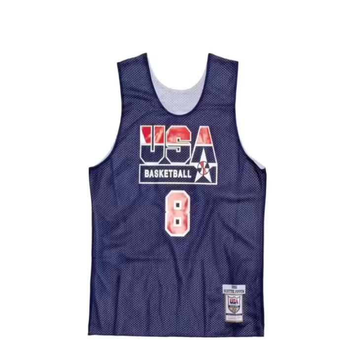 Camiseta Scottie Pippen All Star USA Basketball Practice Reversible - Mitchell and Ness - 1