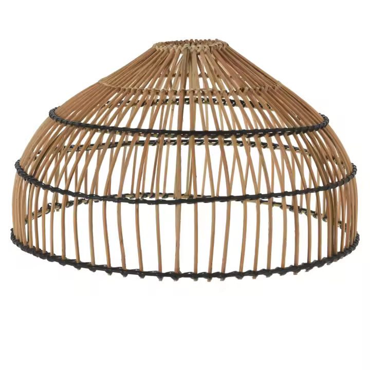 Well Home Pantalla para Lámpara en ratán Ø41xh24cm - 1