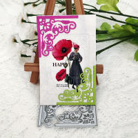 Caja De Regalo 3D Plegable Con Borde De Artesanía Y Marco Herramientas De Corte Metálico Para Scrapbooking Decorativo Y Encaje Manual - details 3
