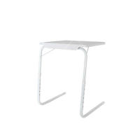 Mesita de noche, mesa pequeña móvil, dormitorio de estudiantes, escritorio simple, dormitorio, hogar, plegable, elevación, mesa de computadora perezosa - details 0