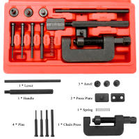 Juego De Herramientas De Reparación De Cadena 13PCS Para Motocicleta Y Bicicleta Herramienta De Rompider Líneas Pesada Para Montañas Y Ciclismo O-Ring - details 3