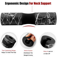 Almohadilla De Squat Para Barbacoa Protección De Cuello Y Hombros Espuma Suave Soporte Para Entrenamiento De Agachamientos Y Marcha Trasera - details 4