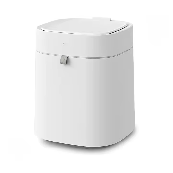 Townew T Air X Smart Papelera, cubo de basura automático de 3.5 galones con autosellado y activado por movimiento, bote de basura recargable para cocina, baño, dormitorio, pequeño, blanco - 1