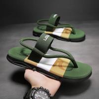 Zapatillas De Verano Para Hombre Con Cubierta Del Tobillo Antideslizantes Sandalias De Playa Zapatillas Hombre Material Superior De Lino Estilo Casual Suave Y Cómodo - details 18