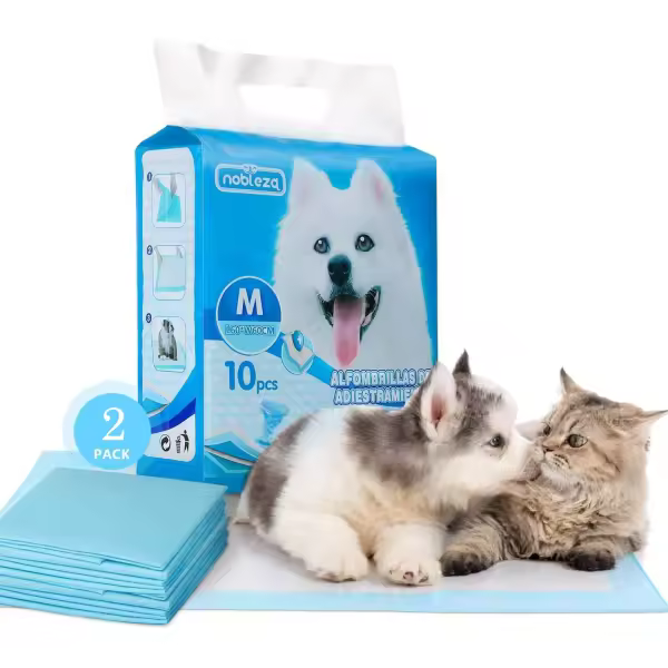 20X Empapadores perros Alfombrilla higiénica de entrenamiento para perros. Ultraabsorbente 60cm*60cm - 1