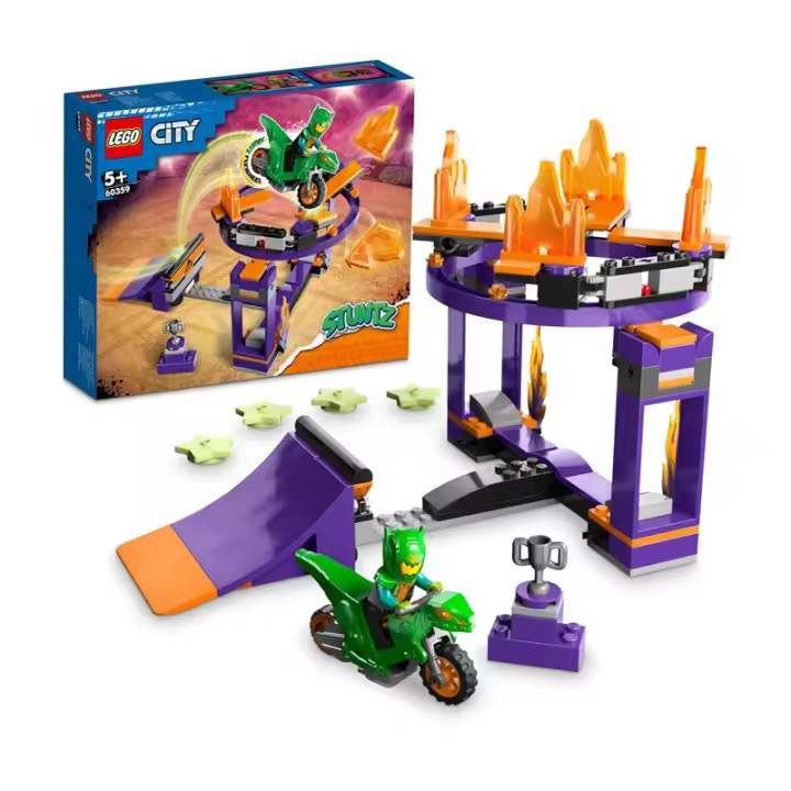LEGO City Stunt 60359 Desafío Acrobático: Rampa y Aro edad a partir de 5 años 23L60359 - 1