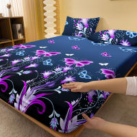 Sábana Individual Con Patrón De Sueños Encantadores 100% Poliéster Envoltura De Cama Con Estampado Para Dormitorio Sin Almohadillas - details 2