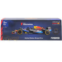 Modelo De Coche De Precisión Bburago 1:24 F1 Red Bull RB19 Gran Premio De Austin SF23 W14 Detallado a Escala Colección Regalo - details 12