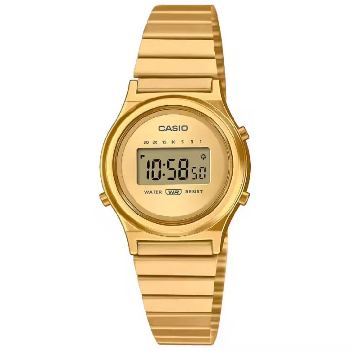 Casio  La700weg-9aef Reloj De Pulsera Digital Para Mujer Color Dorado - 1
