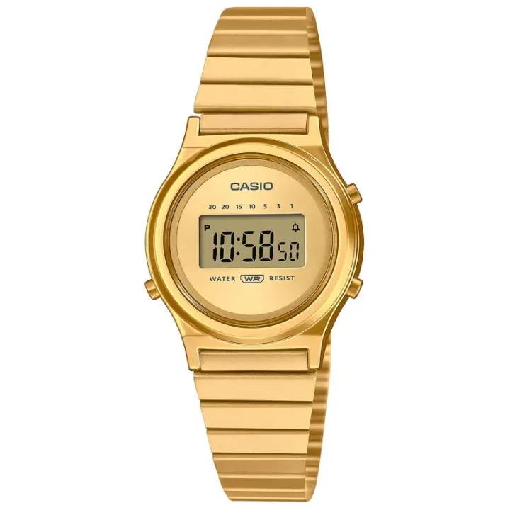 Casio  La700weg-9aef Reloj De Pulsera Digital Para Mujer Color Dorado - 1