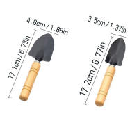 Shovel De Jardín Pequeña Para Macetas Herramienta Para Suavizar La Tierra Y Plantar Flores Y Verduras En Interiores Y Exteriores - details 7