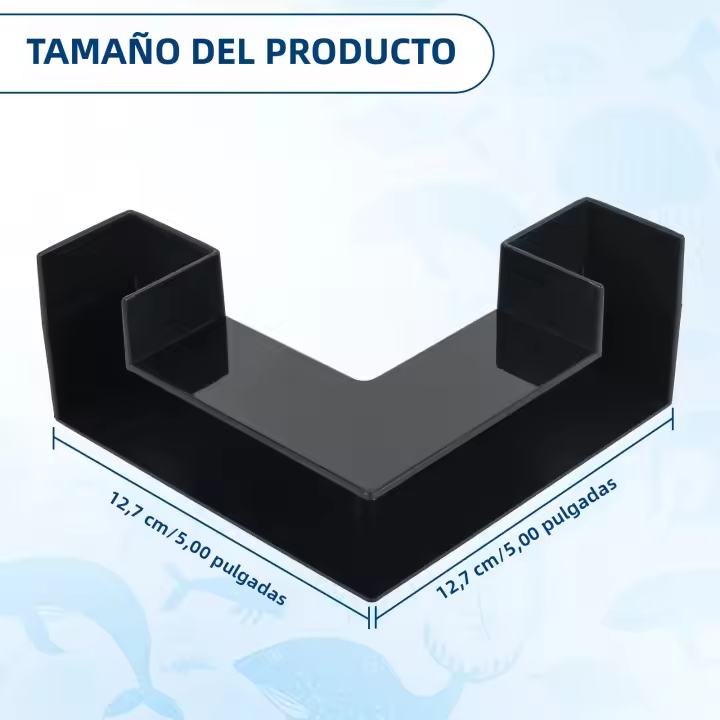 Túnel Subterráneo Para Acuario En Forma De L Ocasión Para Peces Y Camarones Decoración De Cueva DIY Para Tanque De Peces - 1