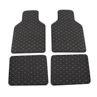 Alfombrillas de Coche Universales de Cuero PU de Alta Calidad Juego de 4 Piezas para Coches, Camiones, SUV Hecho de Fibra Natural - details 2