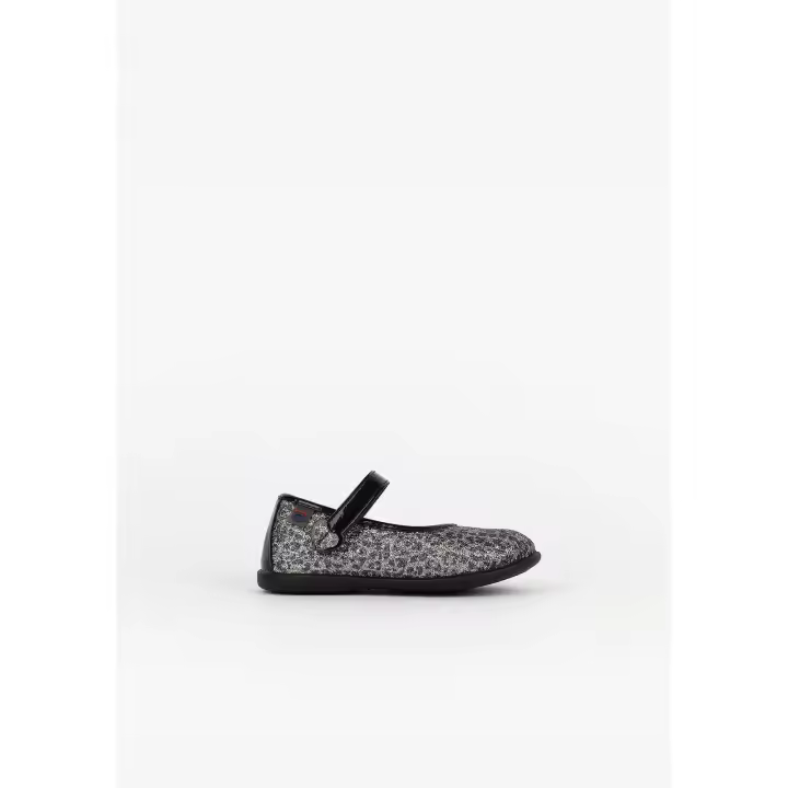 Conguitos - Zapatos de tacón bajo infantiles elegantes (Multicolor / Talla 22) - 1