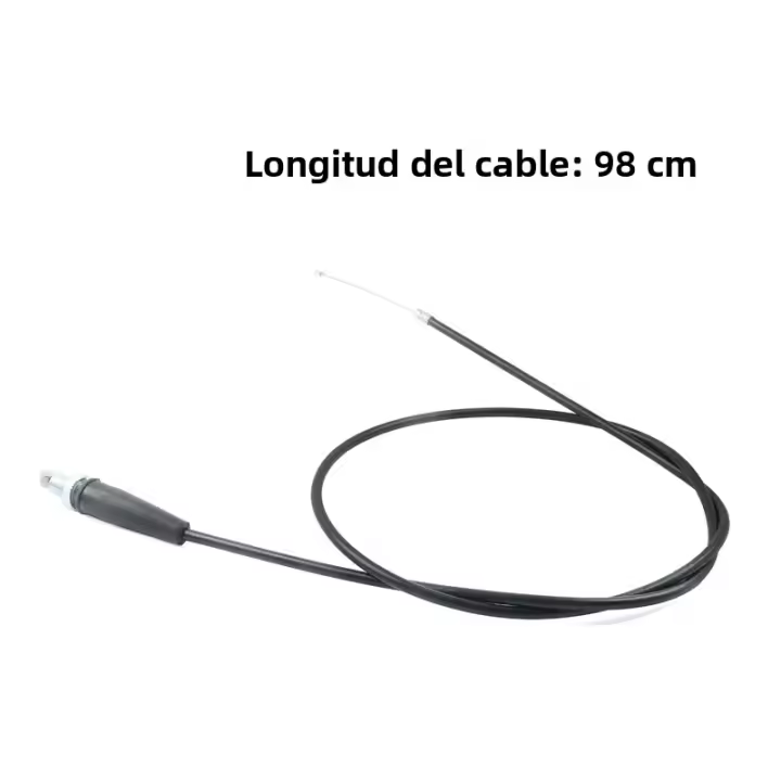 Manillar De Motocicleta 7/8" 22mm Con Cable De Giro Para ATV Quad Motocross Racing Grip De Mano De Goma Y Metal Para Deportes Acuáticos Y Vida Encontrada - 1