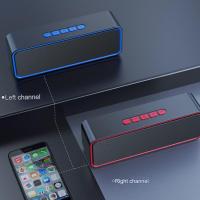 Altavoz Bluetooth portátil, Altavoz inalámbrico Bluetooth 5,0 with Graves Estéreo 3D Hi-Fi, Katería incorporada de 1500 mAh, Tiempo de reproducción 12H (Azul) - details 0