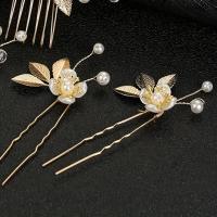 Juego De 5 Accesorios De Cabello De Luxo En Cristal Para Mujer Estilo Romántico Joyería Para Boda Y Fiestas Clip Y Peine - details 1