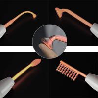 Máquina De Frecuencia Alta Portátil Con 5 Tubos Diferentes Para Belleza Multifuncional Material ABS Fuente De Alimentación Eléctrica - details 5