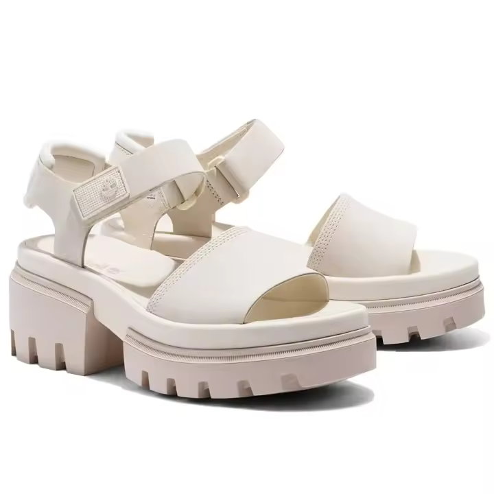 Calzado mujer Sandalias Timberland Sandalias Everleigh Backstrap Beige - 1