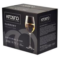 Krosno Copas de Vino Blanco | Conjunto 6 Piezas | 370 ML | Colección Harmony | Perfectos para Uso en Casa, Restaurante y en Fiestas | Apto para Lavavajillas - details 2