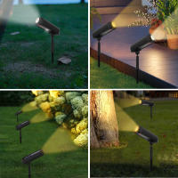 Spotlight Solar LED Exterior Ajustable Luz De Paisaje Solar Impermeable Con Auto Encendido/Apagado 2-en-1 Luz De Pared Para Jardín Patio Carretera Césped - details 8