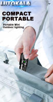 Linterna Mini LiitoKala LF-535 LED Blanca Con Láser Recargable 16340 700mAh Impermeable Distancia De Iluminación 100-200 M - details 10
