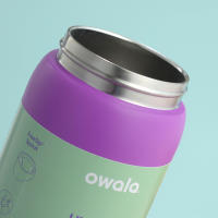 Botella Deportiva De Acero Inoxidable Owala Con Aislamiento Por Vácuo Perfecta Compañera Para Tus Aventuras Al Aire Libre En - details 20