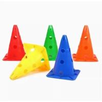5PCS Conos De Entrenamiento De 30cm Para Fútbol Baloncesto Y Deportes Marcadores De Actividades Al Aire Libre Material PP - details 5