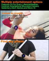 Reloj Inteligente para Hombres Ultra HD 1.85 Pulgadas con GPS Track Bluetooth Llamada 710 Mah Batería Grande Deportes Fitness Reloj Inteligente Impermeable - details 10