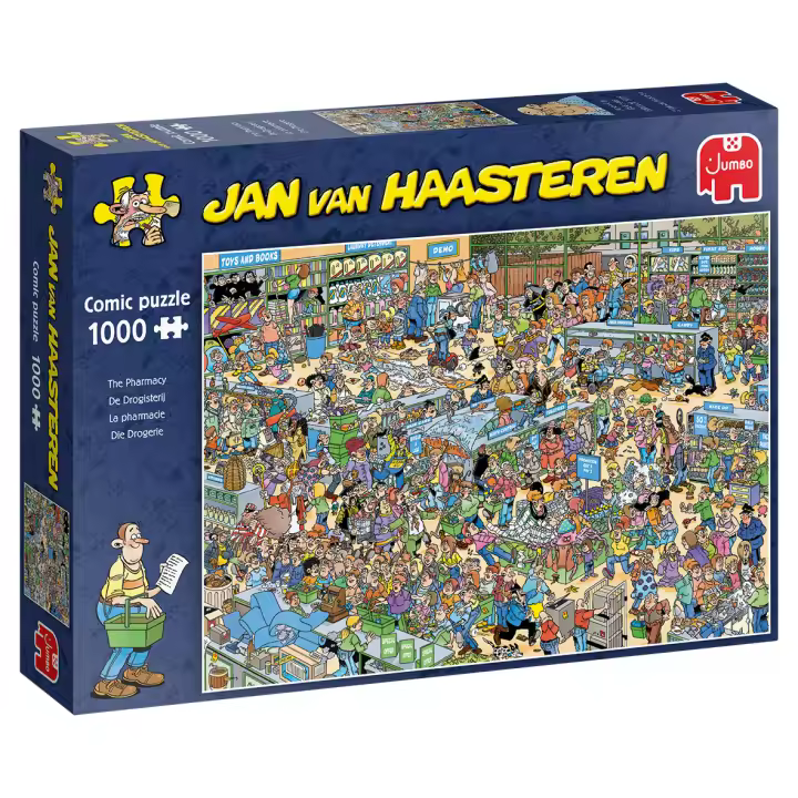 Jan van Haasteren The Pharmacy 1000 pcs Puzzle rompecabezas 1000 pieza(s) Cómics - 1